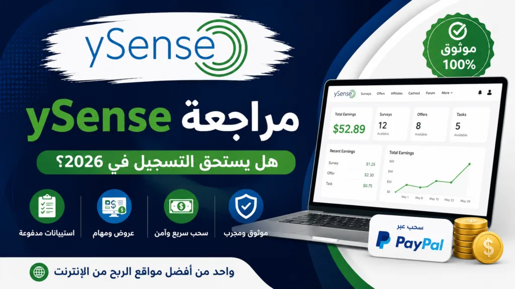 Ysense survey saudi arabia 2026 مراجعة